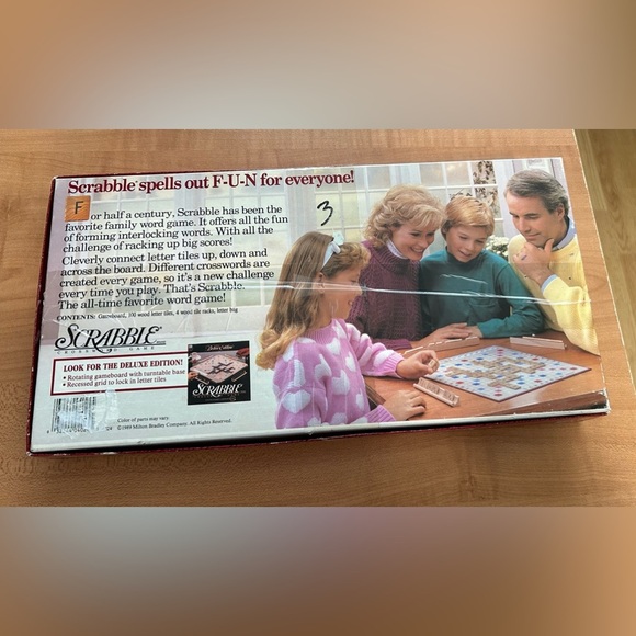 Vintage Scrabble board game great learning/teaching aid toys - Picture 3 of 4